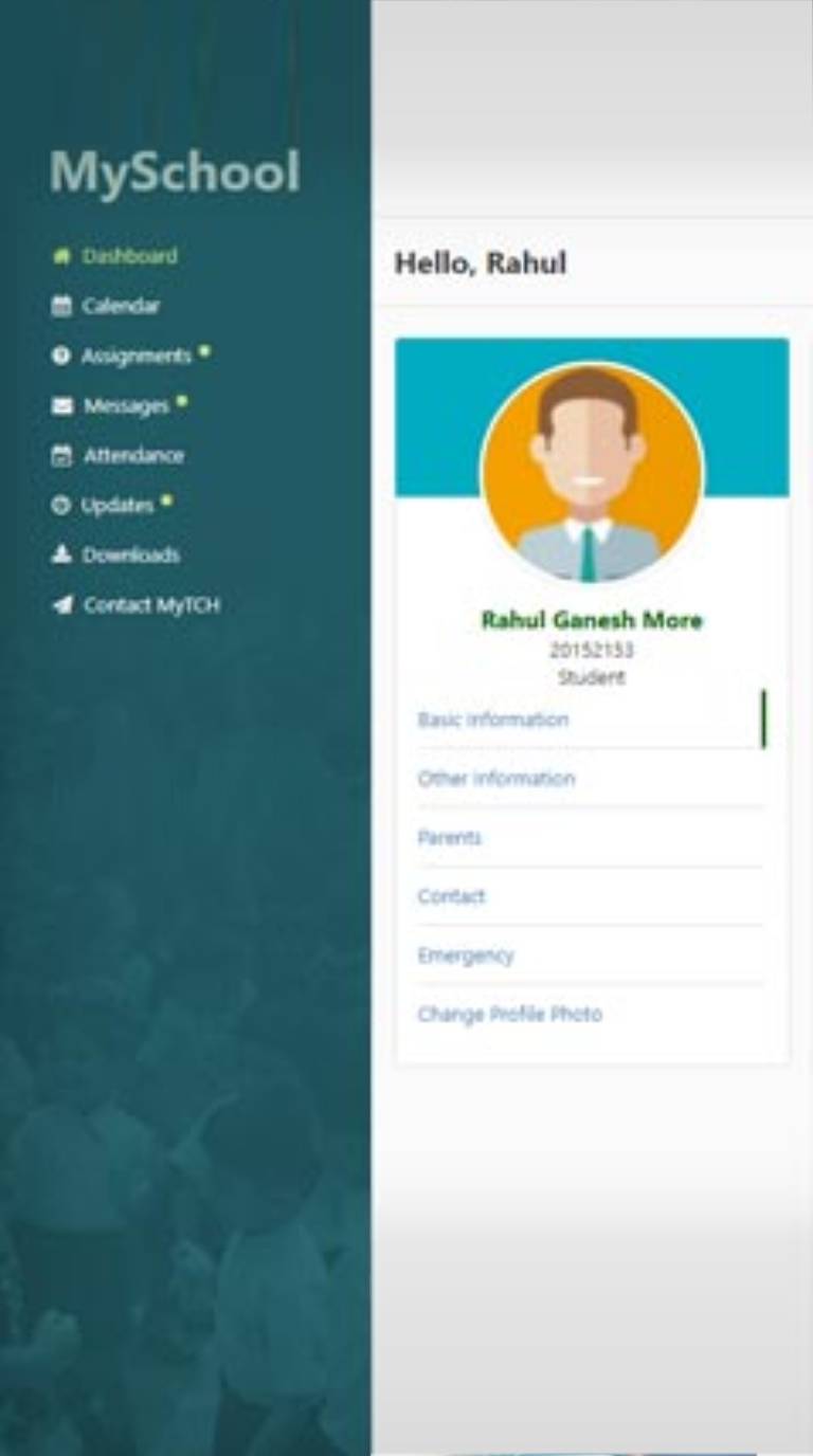 MySchool Web Application