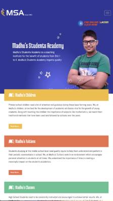 Madhu's Students Academy